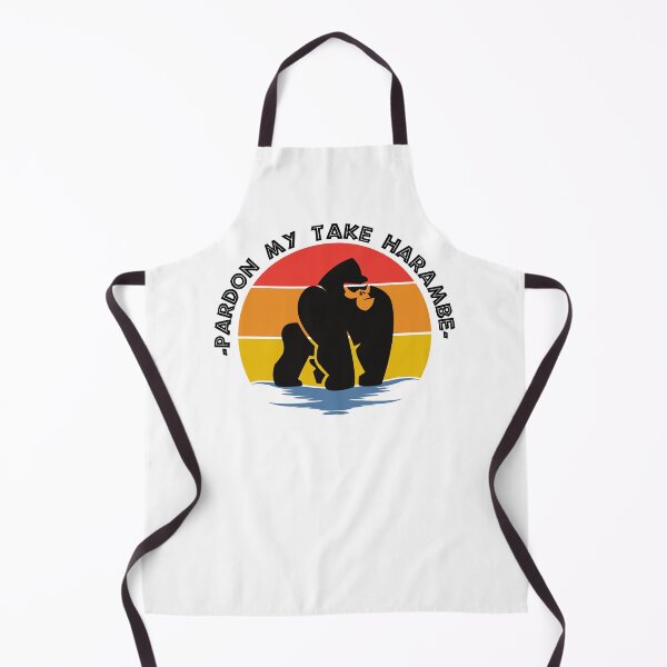 Item preview, Pardon My Take Harambe Gorilla Sunset Retro  designed and sold by TheWildFlix.