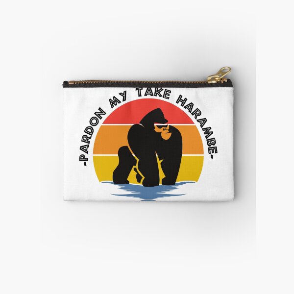 Item preview, Pardon My Take Harambe Gorilla Sunset Retro  designed and sold by TheWildFlix.