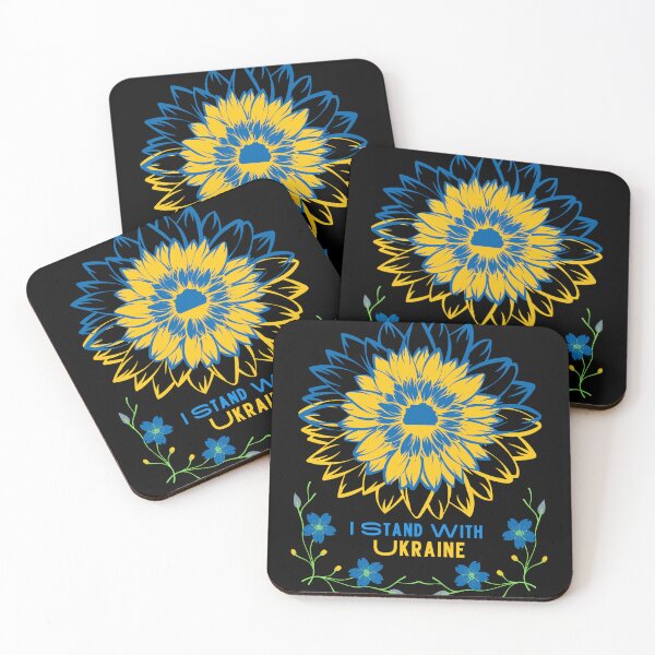 Item preview, I Stand With Ukraine Sunflower Ukrainian Flag,ukrainian lover designed and sold by Sunrise-Art.