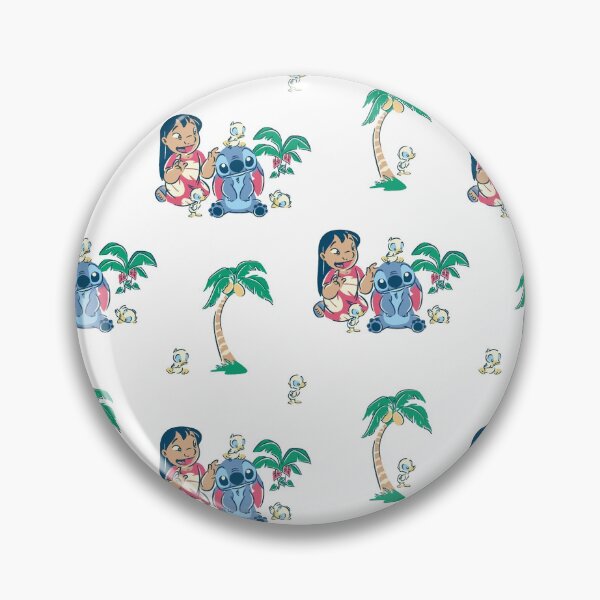 Item preview, Lilo and Stitch With Friends Pineapple Trees Ducks designed and sold by ThompsonBeauty.