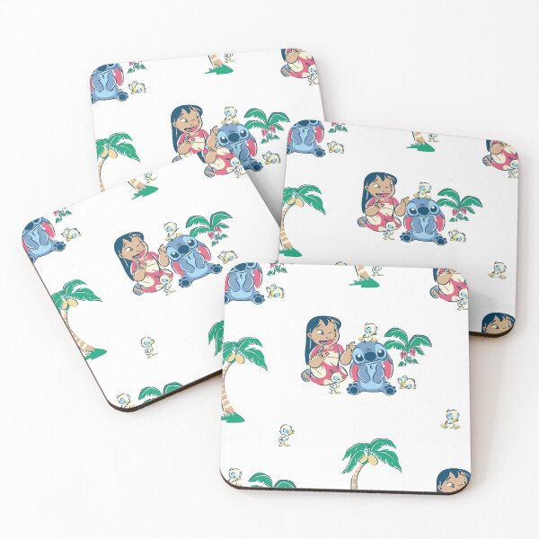 Item preview, Lilo and Stitch With Friends Pineapple Trees Ducks designed and sold by ThompsonBeauty.