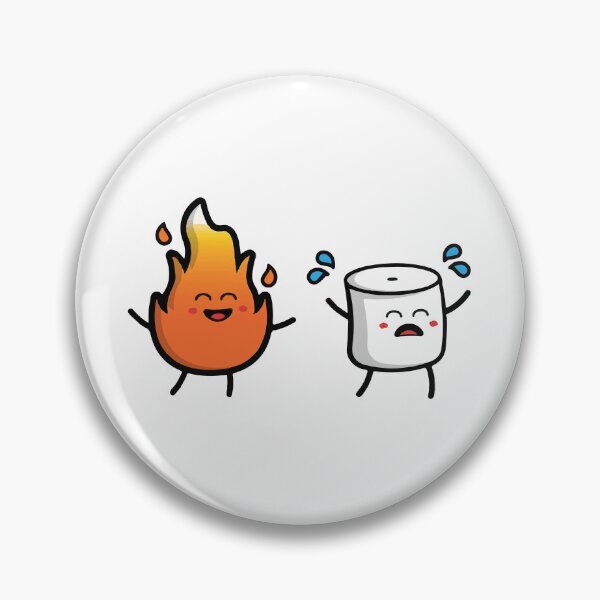 Item preview, Couple Camping Marshmallow And Fire designed and sold by skeierleber4327.