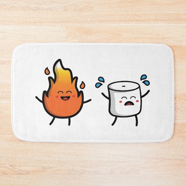 Item preview, Couple Camping Marshmallow And Fire designed and sold by skeierleber4327.