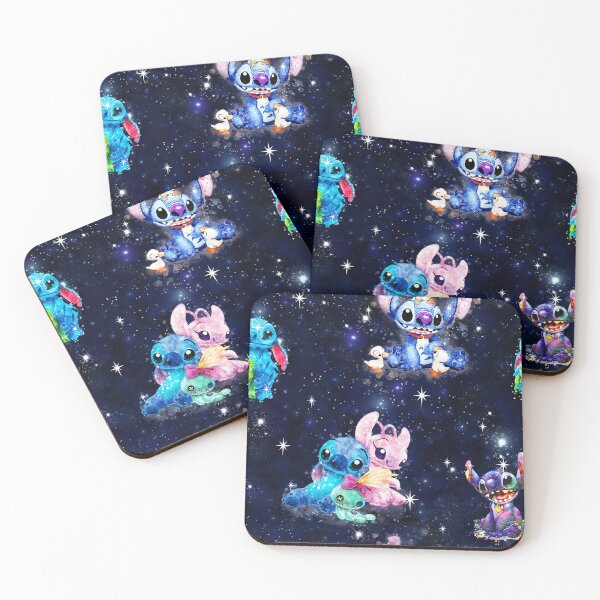 Item preview, Stitch couple galaxy designed and sold by ThompsonBeauty.