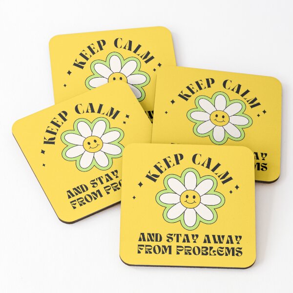 Item preview, Keep Calm And Stay Away From Problems designed and sold by Yeamie-Boutique.