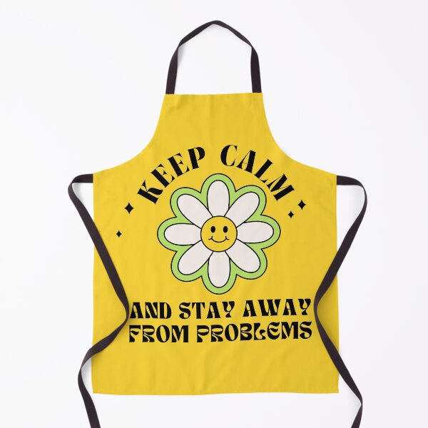 Aperçu de l'œuvre Restez calme et évitez les problèmes créée et vendue par Yeamie-Boutique.