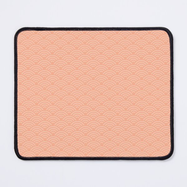 Item preview, Seigaiha Pattern in Peach Color designed and sold by Takeda-art.