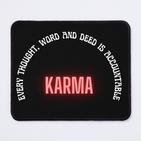 Item preview, Karma, every thought, word and deed is accountable designed and sold by SubashSL.