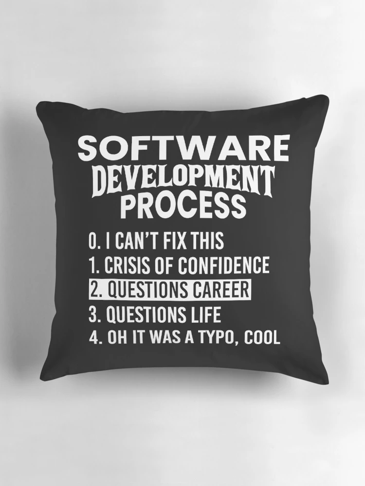 Thumbnail 3 of 4, Pillow, Software Development Process Python Coding designed and sold by SanaiColton.