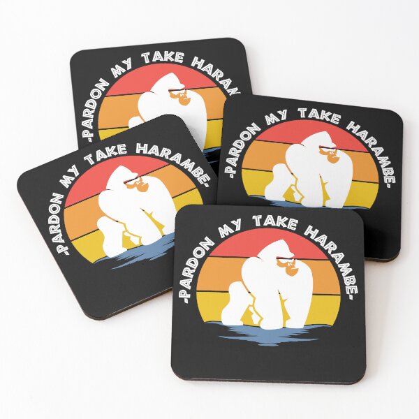 Item preview, Pardon My Take Harambe Gorilla Sunset Classic designed and sold by TheWildFlix.