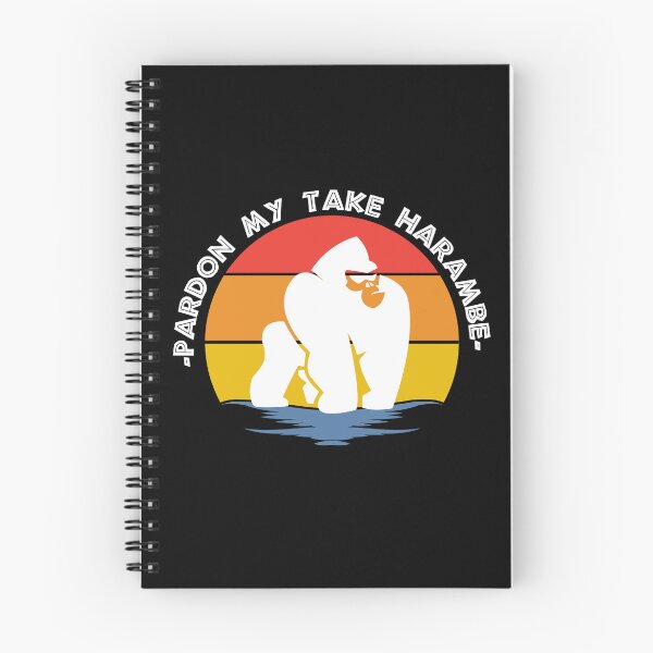 Item preview, Pardon My Take Harambe Gorilla Sunset Classic designed and sold by TheWildFlix.