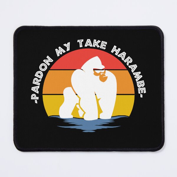 Item preview, Pardon My Take Harambe Gorilla Sunset Classic designed and sold by TheWildFlix.