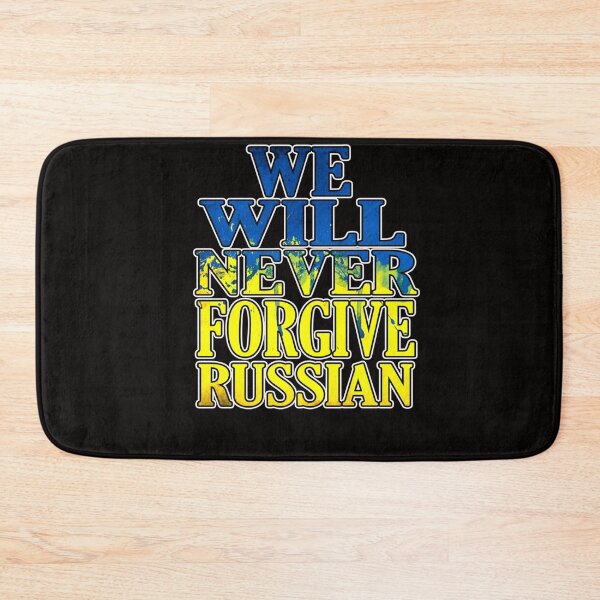 Item preview, WE WILL NEVER FORGIVE RUSSIAN designed and sold by mintenans.