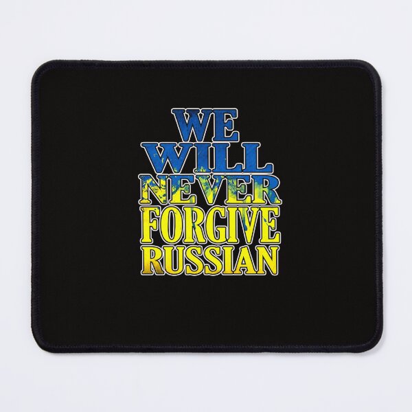 Artikelvorschau, WIR WERDEN RUSSISCH NIEMALS VERGEBEN entworfen und verkauft von mintenans.