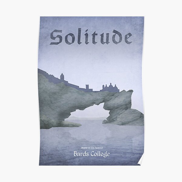 Skyrim - Solitude Poster