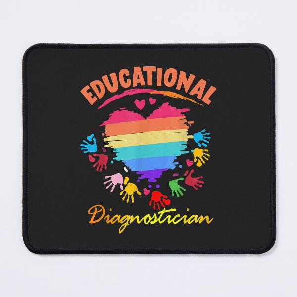 Item preview, Educational Diagnostician Funny Hand Print Inspriring Quote Classic designed and sold by Corelli87.