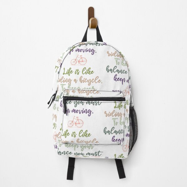 Item preview, Life Is Like Riding a Bicycle. To Keep Your Balance You Must Keep Moving designed and sold by portokalis.