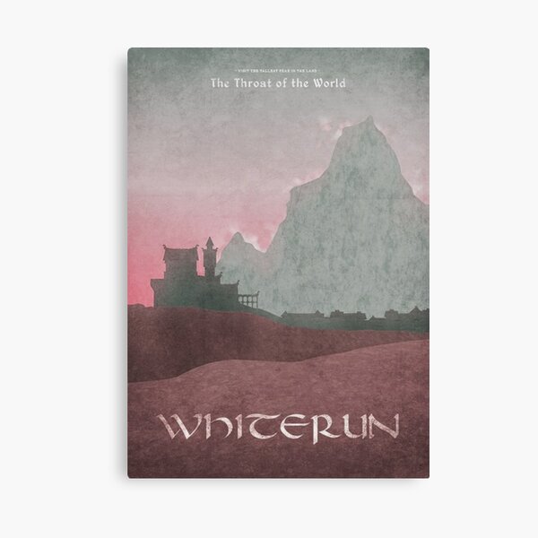 Skyrim - Whiterun Canvas Print