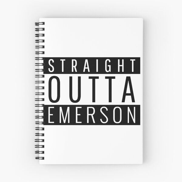 Aperçu de l'œuvre Tout droit sorti Emerson New Jersey Emerson NJ créée et vendue par Teelogic.