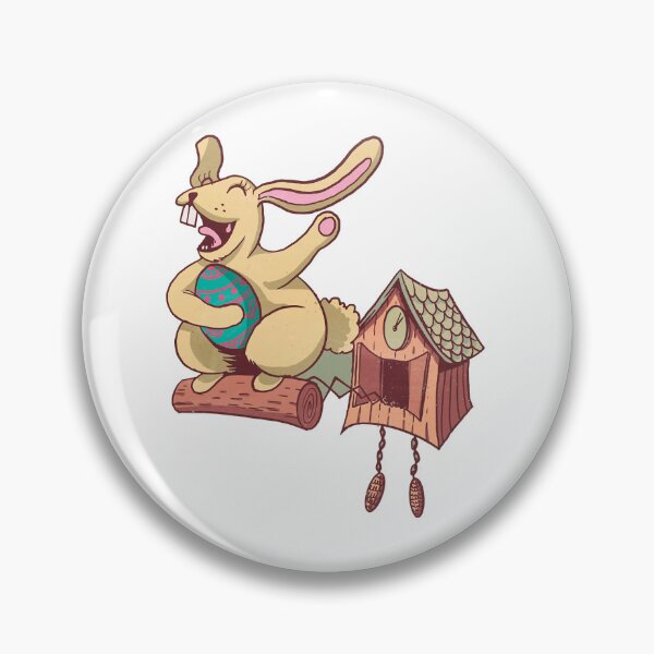 Item preview, Easter bunny clock  designed and sold by AnhDoo.