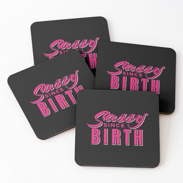 Item preview, Sassy Since Birth  Funny Saying designed and sold by TranSangTF.
