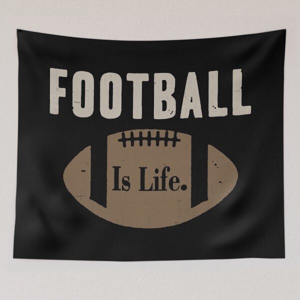 Item preview, Football is Life designed and sold by FindingGossip.