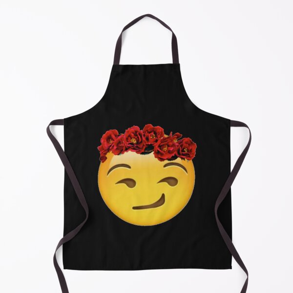 Item preview, smirk emoji crown designed and sold by TranSangTF.