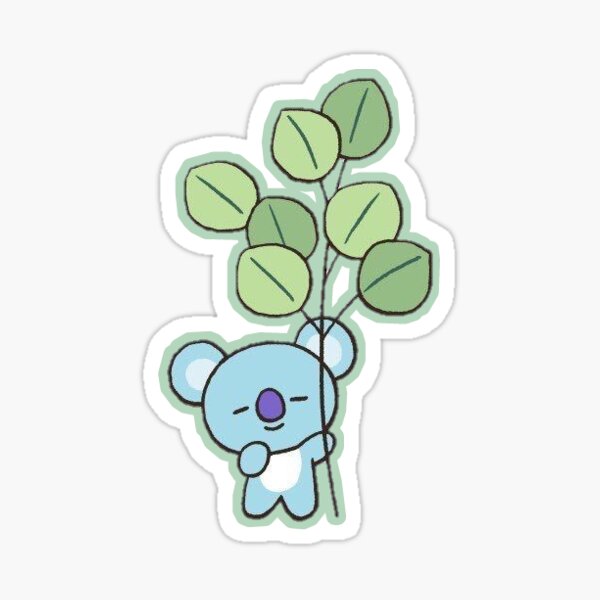 Green thumb Koya Sticker