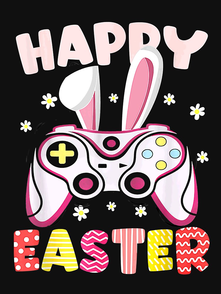  Video Game Easter Bunny Gaming Controller Gamer Girls