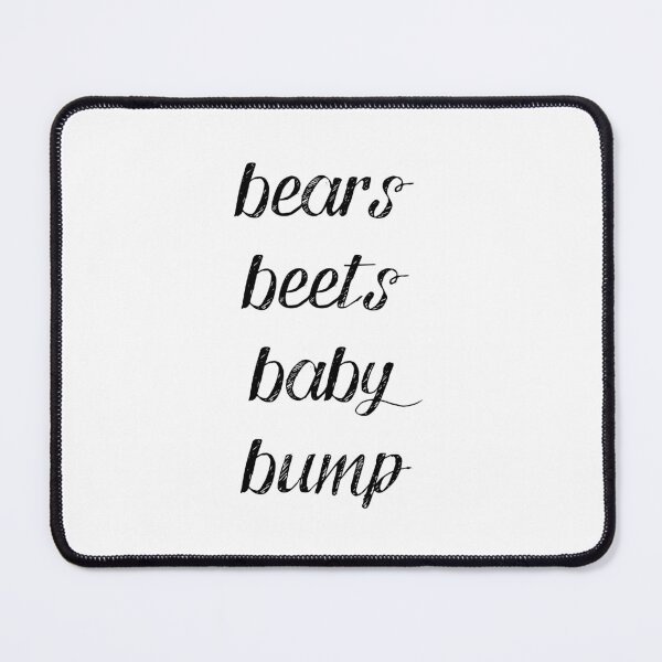Item preview, bears beets baby bump designed and sold by elmanchour.