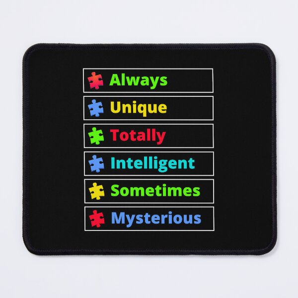 Item preview, Autism Autistic Awareness Puzzle Support Warrior designed and sold by TastefulTees.