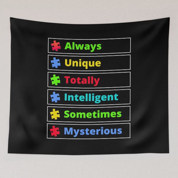 Item preview, Autism Autistic Awareness Puzzle Support Warrior designed and sold by TastefulTees.