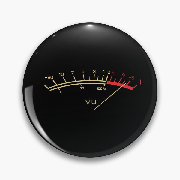 Item preview, VU Meter Hi-Fi Vintage Stereo Music Lover designed and sold by SanaiColton.