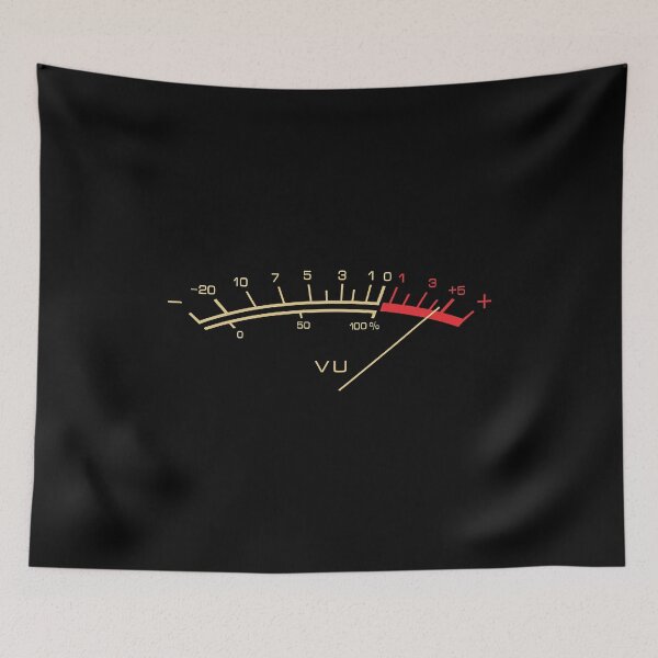 Item preview, VU Meter Hi-Fi Vintage Stereo Music Lover designed and sold by SanaiColton.
