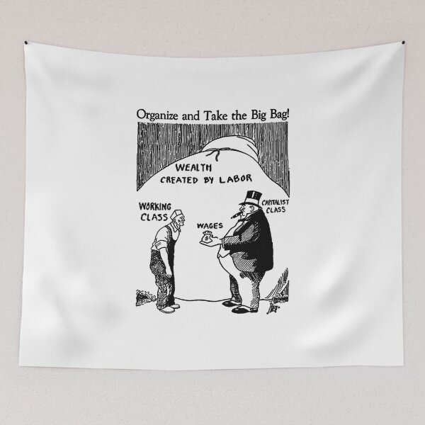 Item preview, Socialist Political Cartoon designed and sold by Quinnhell825.