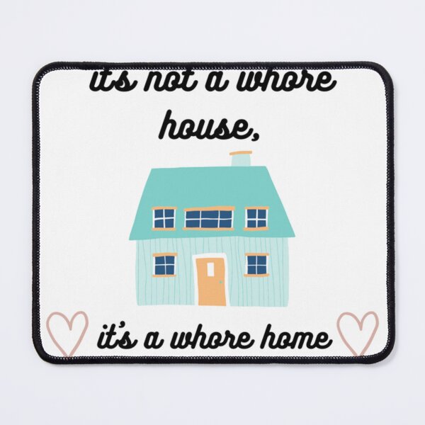 Item preview, It_s not a whore house it_s a whore home feminist Fitted V-Neck designed and sold by ShelleySkinn.