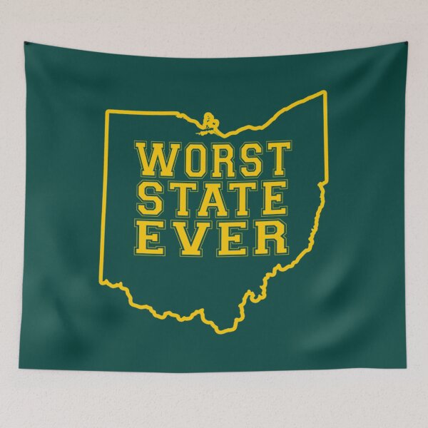 Item preview, Ohio Sucks Worst State Ever Long Sleeve    designed and sold by ShelleySkinn.