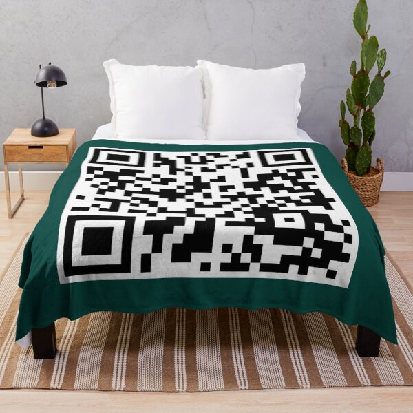 Item preview, RickRoll QR code designed and sold by ShelleySkinn.