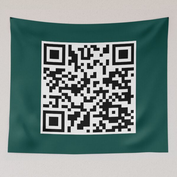 Item preview, RickRoll QR code  designed and sold by ShelleySkinn.