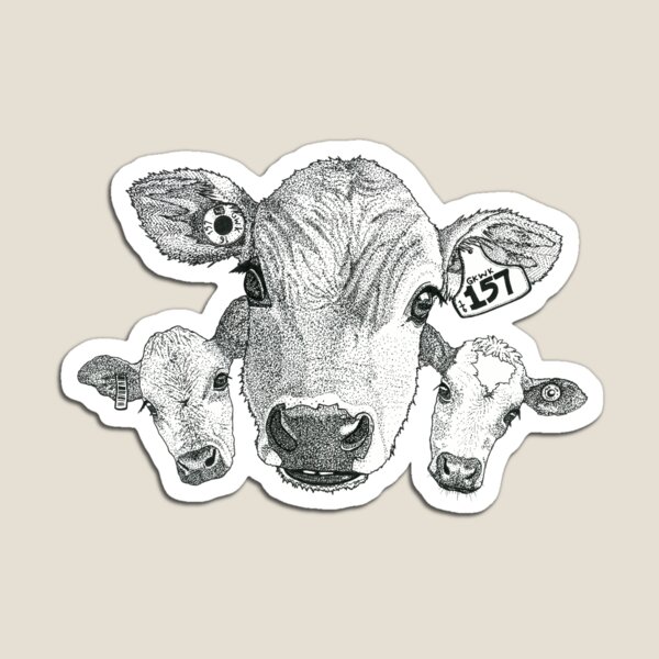 Starfish Bobby Calf Rescue Magnet