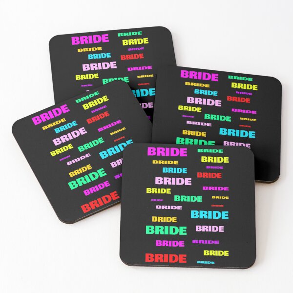 Item preview, Bride multicolor text designed and sold by Astralia.