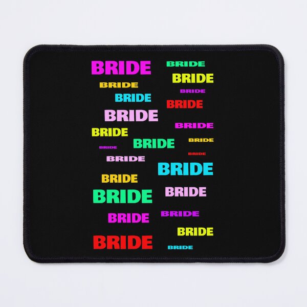 Item preview, Bride multicolor text designed and sold by Astralia.