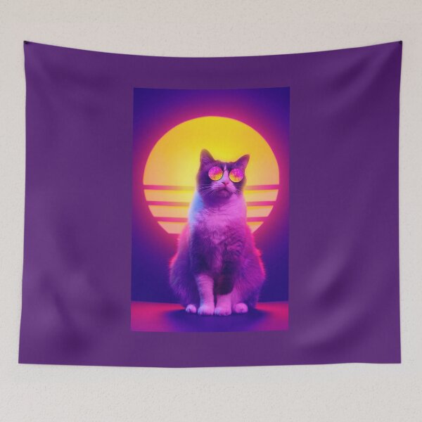 Item preview, Copy of i am a cat lover neon colorful cats and paws orange purple blue green  designed and sold by Tshirtk.