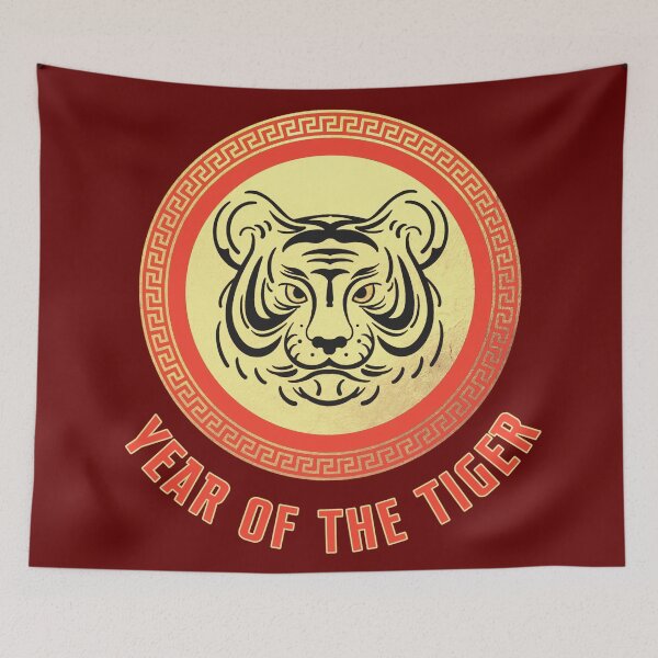 Item preview, Year of the tiger - mandala  designed and sold by SidTastic .