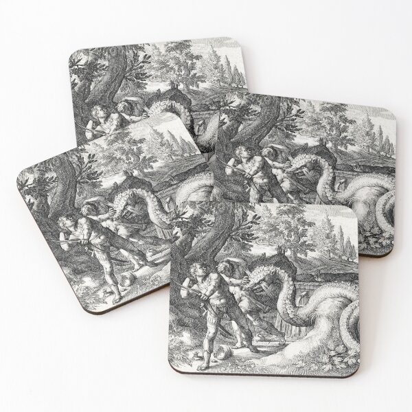 Item preview, the dragon devouring the companions of cadmus designed and sold by fivo.
