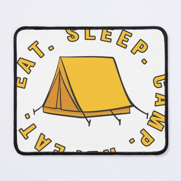 Item preview, Camping Puns Eat Sleep Camp And Repeat designed and sold by skeierleber4327.