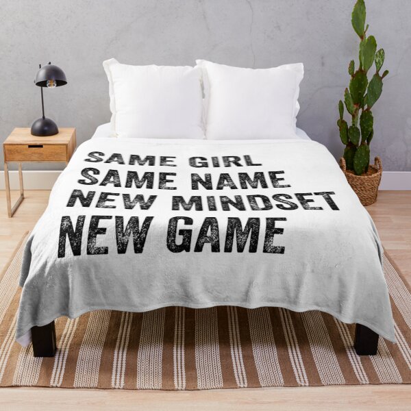 Item preview, Same Girl Same Name New Mindset New Game Funny Girl Gamer    designed and sold by ShelleySkinn.