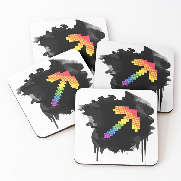 Item preview, Rainbow Pickaxe designed and sold by amandartwork.