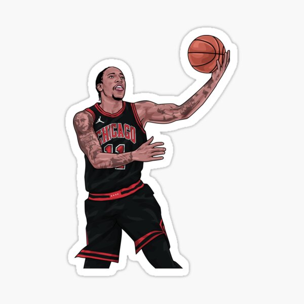 Chicago Bulls: Lonzo Ball 2021 - NBA Removable Adhesive Wall Decal Life-Size Athlete +14 Wall Decals 48W x 78H
