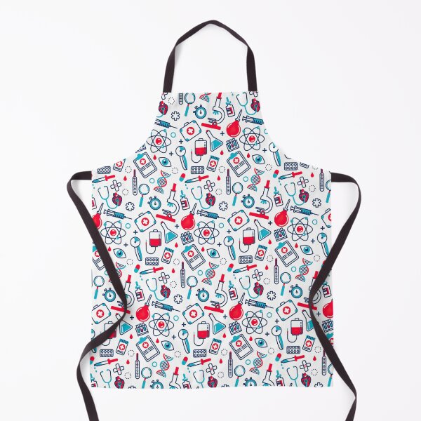 Item preview, Medical Objects On White Pattern designed and sold by EmilyFun.